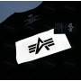 Футболка Alpha Industries Reflective Logo (Black)